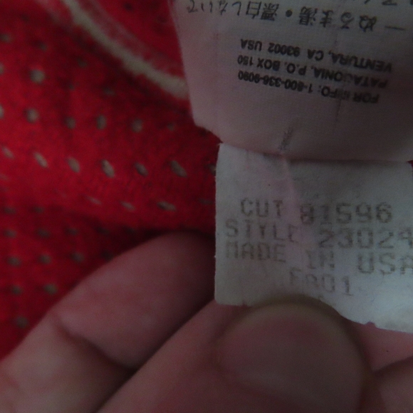 Vintage Y2K Patagonia Made USA Classic #23024 Deep Pile Fluffy Jacket  Men XS - Picture 7 of 7